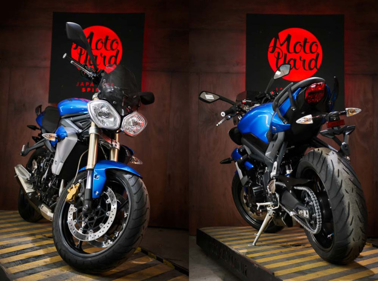 Мотоцикл Triumph Street Triple 675 ABS с пробегом 17521км