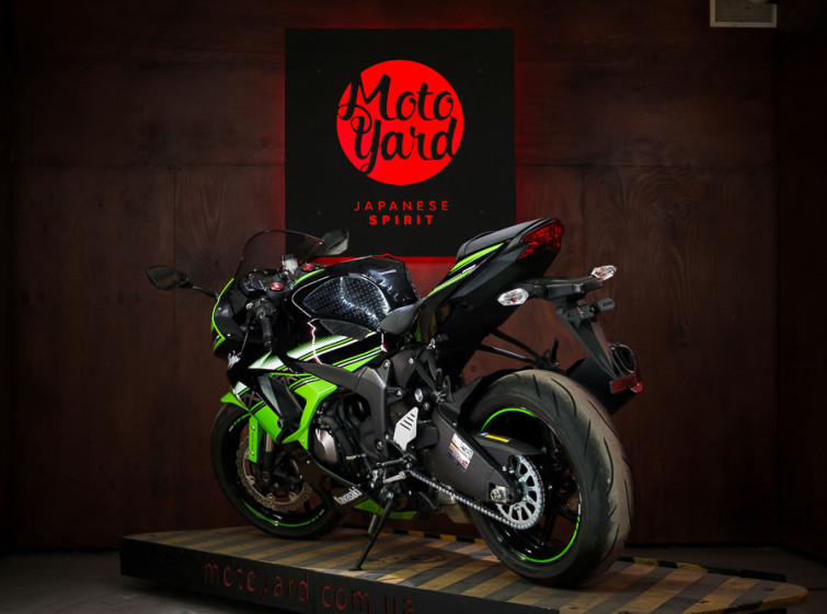 Мотоцикл Kawasaki ZX-6R 636 с пробегом 15402 км