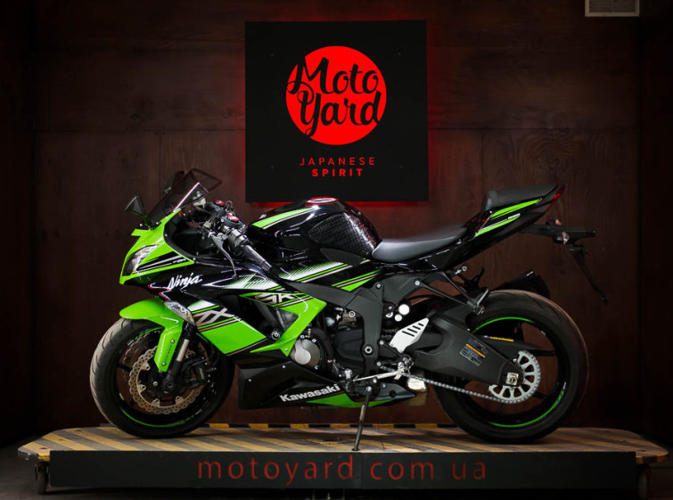 Мотоцикл Kawasaki ZX-6R 636 с пробегом 15402 км