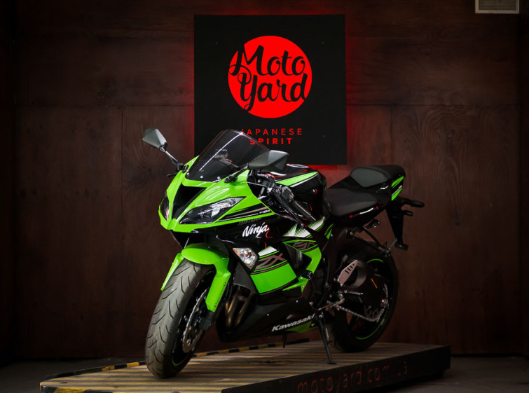 Мотоцикл Kawasaki ZX-6R 636 с пробегом 15402 км