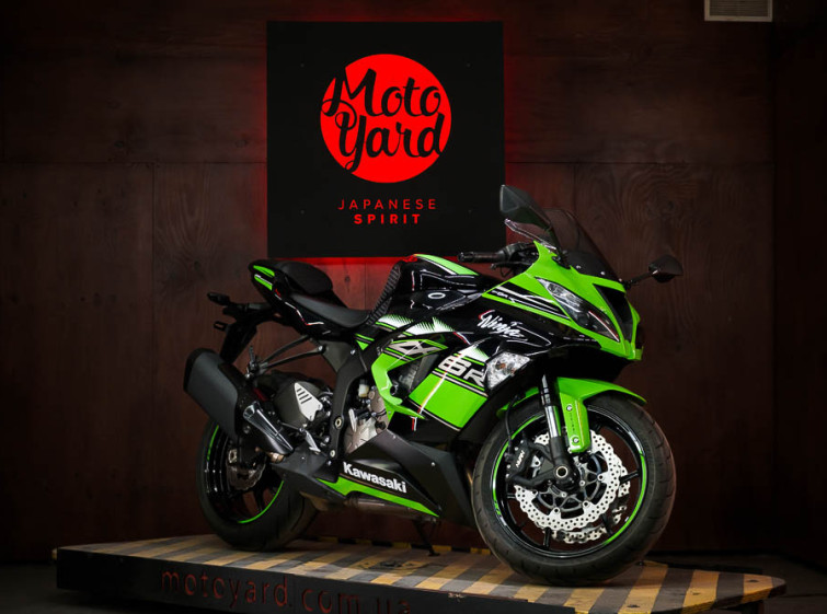 Мотоцикл Kawasaki ZX-6R 636 с пробегом 15402 км