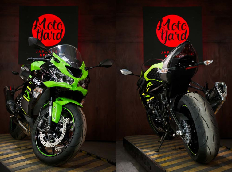 Мотоцикл Kawasaki ZX-6R ABS с пробегом 10448 км