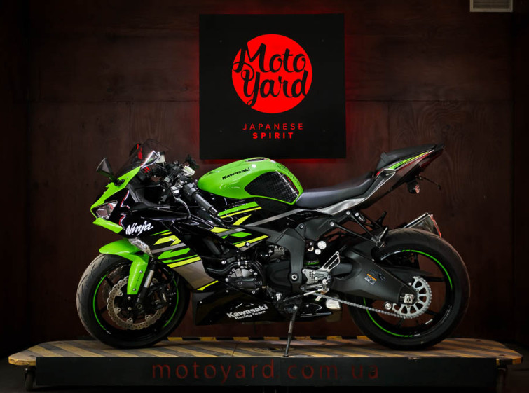 Мотоцикл Kawasaki ZX-6R ABS с пробегом 10448 км
