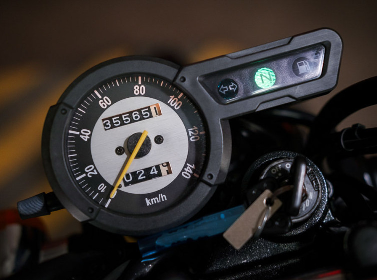 Мотоцикл Yamaha Tricker с пробегом 35565 км