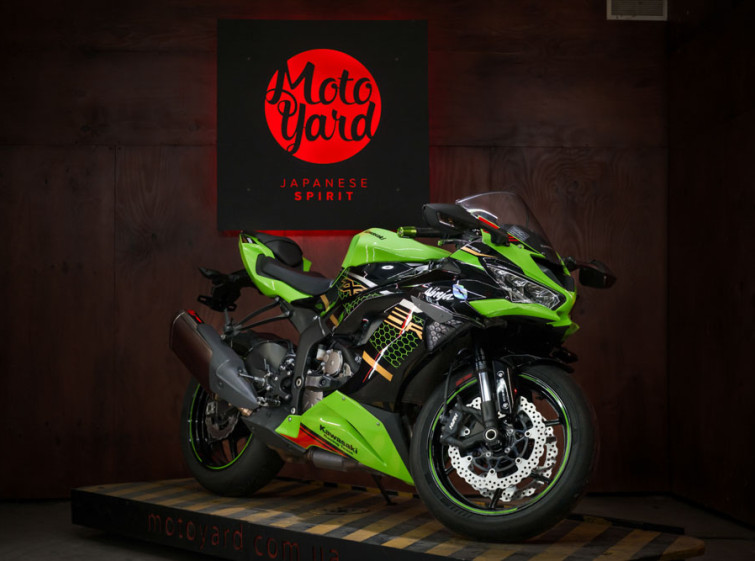 Мотоцикл Kawasaki ZX-6R ABS с пробегом 27268 км