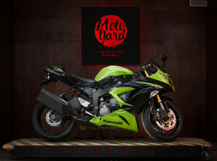 Мотоцикл Kawasaki ZX-6R ABS з пробігом 18449 км