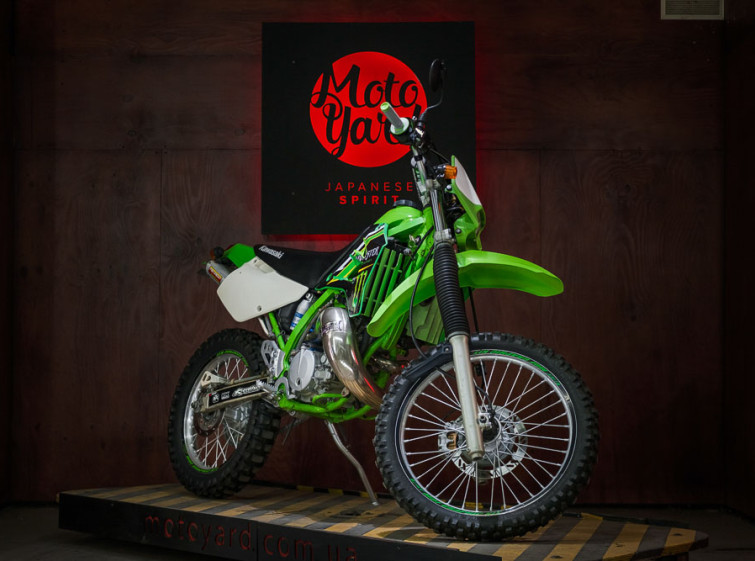 Мотоцикл Kawasaki KDX220SR з пробігом 3596 км