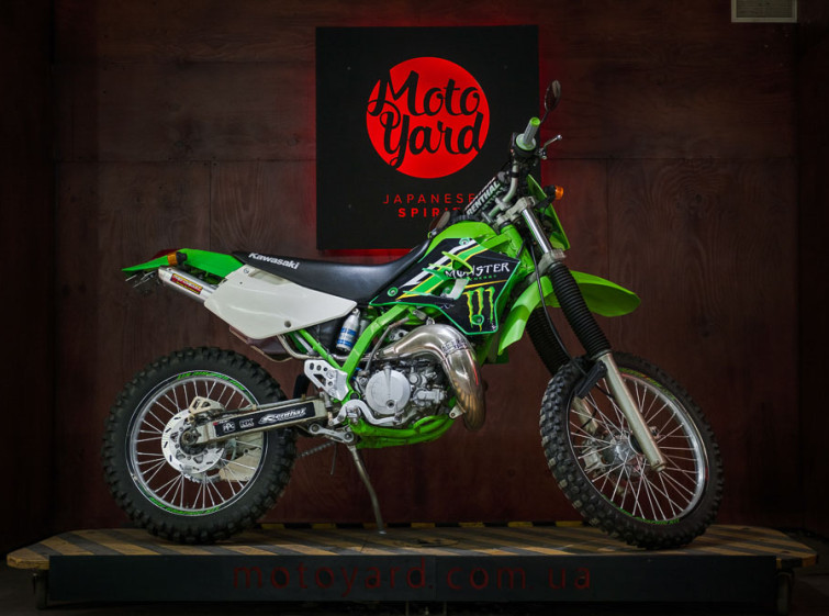 Мотоцикл Kawasaki KDX220SR з пробігом 3596 км