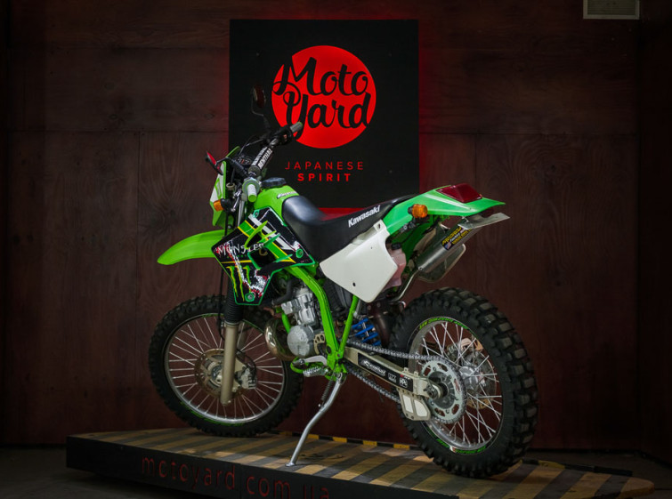 Мотоцикл Kawasaki KDX220SR з пробігом 3596 км