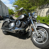 Мотоцикл Yamaha Drag Star 1100 с пробегом 8976 миль