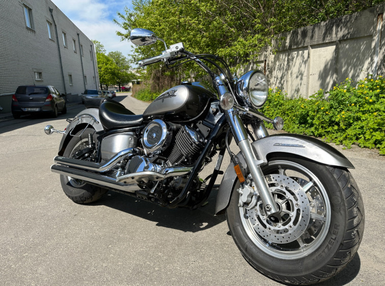 Мотоцикл Yamaha Drag Star 1100 с пробегом 8976 миль