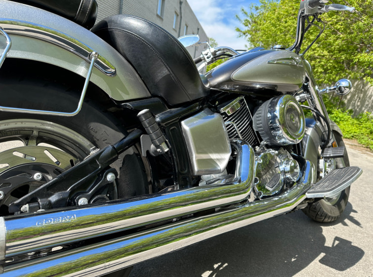 Мотоцикл Yamaha Drag Star 1100 с пробегом 8976 миль