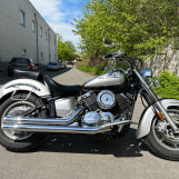 Мотоцикл Yamaha Drag Star 1100 с пробегом 8976 миль