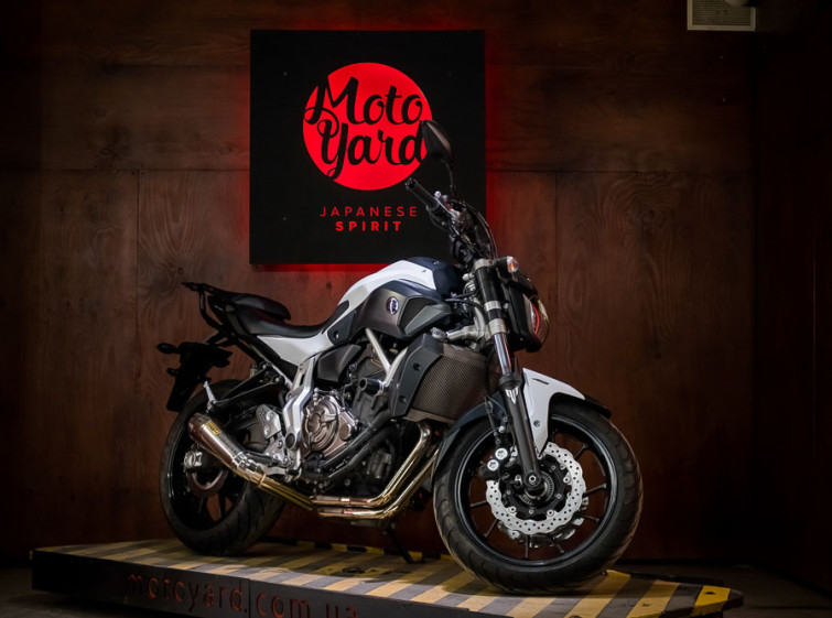Мотоцикл Yamaha MT-07 ABS з пробігом 11386 км
