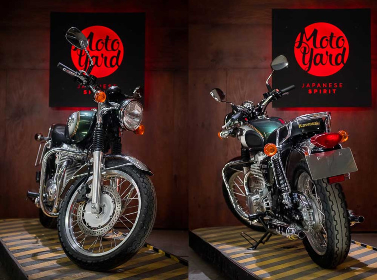 Мотоцикл Kawasaki W800 Состояние нового Инжектор с пробегом 11967 км