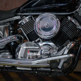 Мотоцикл Yamaha Drag Star 1100 с пробегом 6911 миль