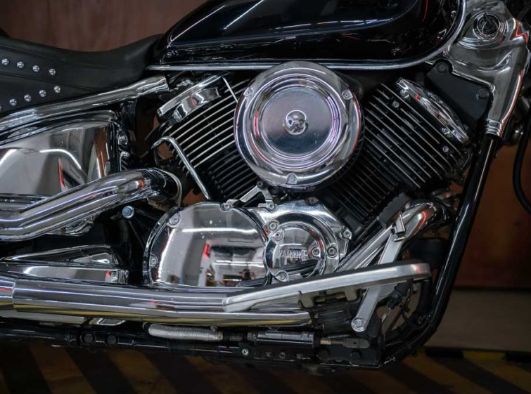 Мотоцикл Yamaha Drag Star 1100 с пробегом 6911 миль