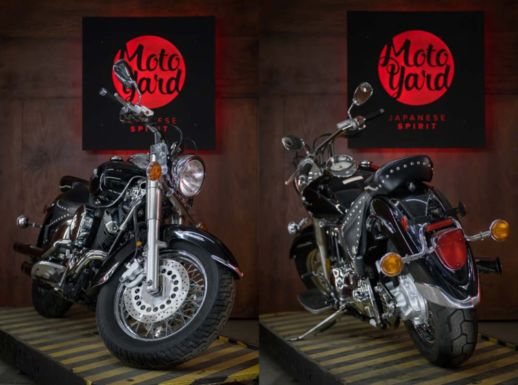 Мотоцикл Yamaha Drag Star 1100 с пробегом 6911 миль