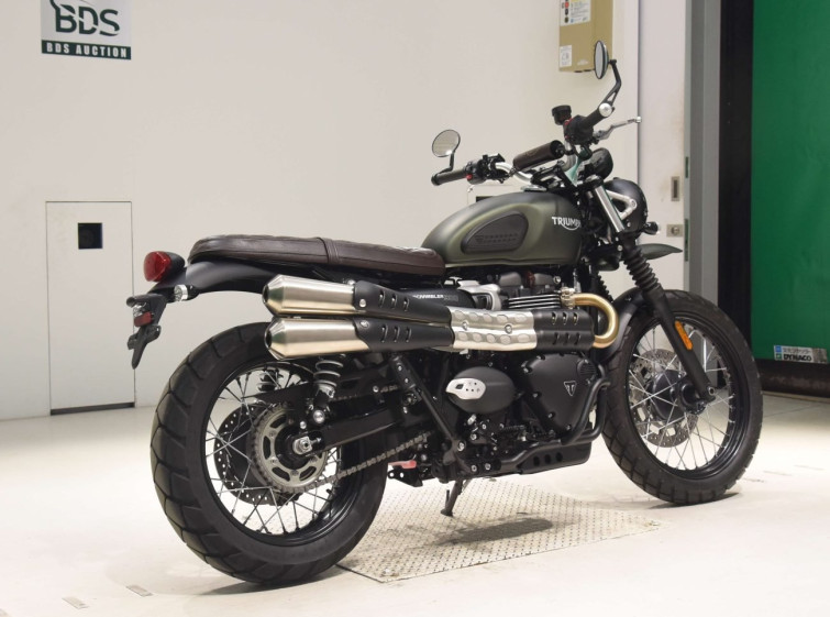 Мотоцикл Triumph SCRAMBLER 900 з пробігом 1075 km