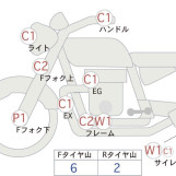 Мотоцикл Suzuki GSX400 INAZUMA