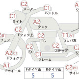 Мотоцикл Kawasaki ZEPHYR400 с пробегом 19399 km