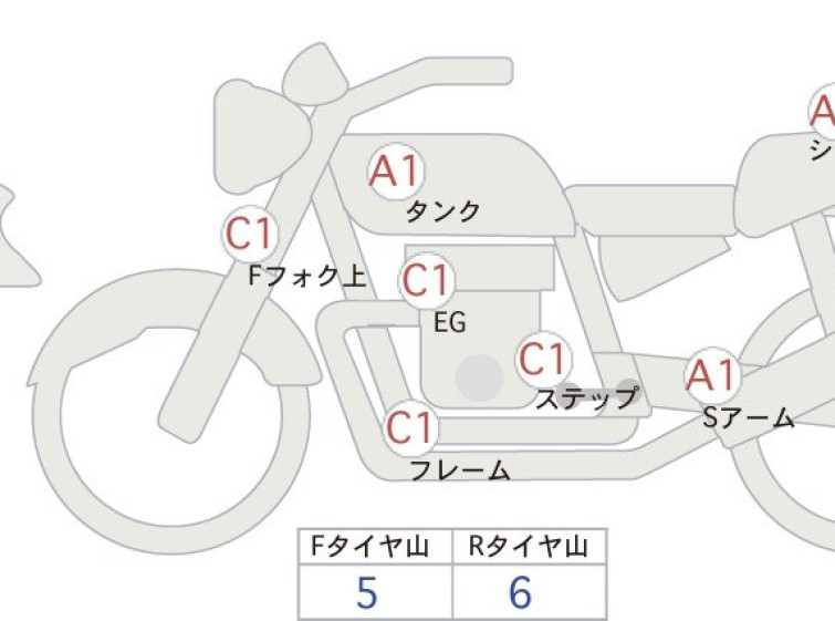 Мотоцикл Suzuki SV650A з пробігом 6378 km