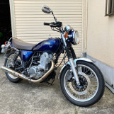 Мотоцикл Yamaha SR400 с пробегом 3428 km