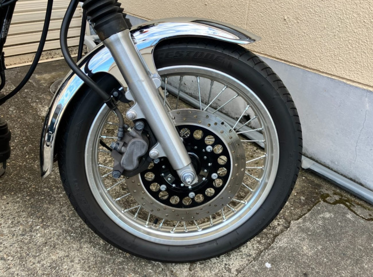 Мотоцикл Yamaha SR400 с пробегом 3428 km