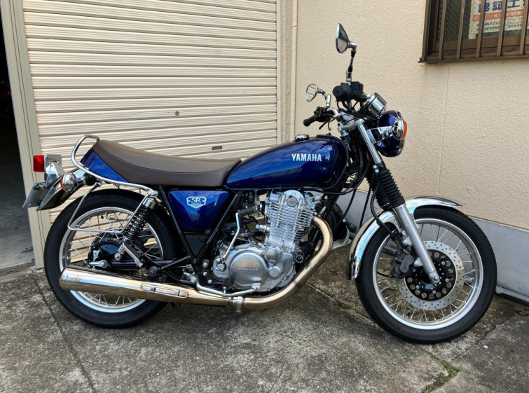 Мотоцикл Yamaha SR400 с пробегом 3428 km