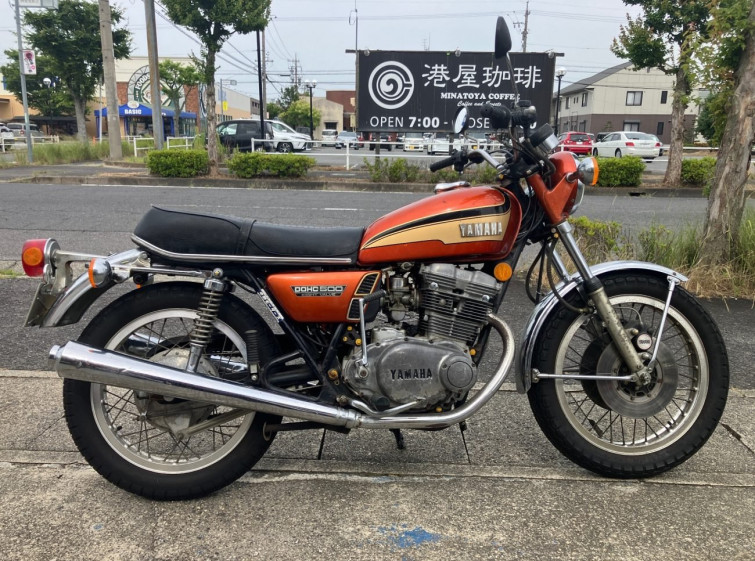 Мотоцикл Yamaha TX500 з пробігом 8554 km