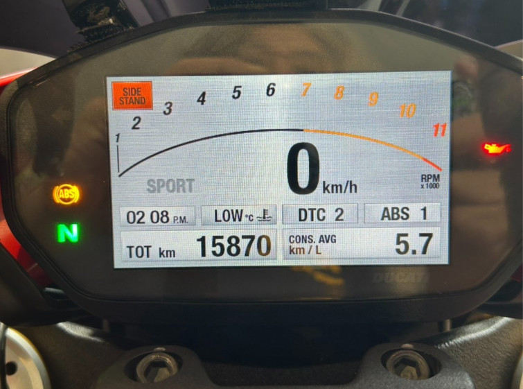 Мотоцикл Ducati MONSTER 1200S с пробегом 15870 km