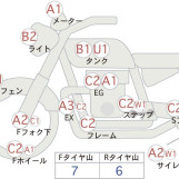 Мотоцикл Kawasaki ZRX400 с пробегом 96073 km