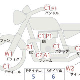 Мотоцикл Kawasaki ZRX400 з пробігом 41792 km