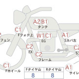 Мотоцикл Kawasaki Z1100GP з пробігом 2046 km
