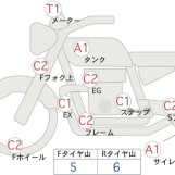 Мотоцикл Honda VTR1000F с пробегом 13014 km