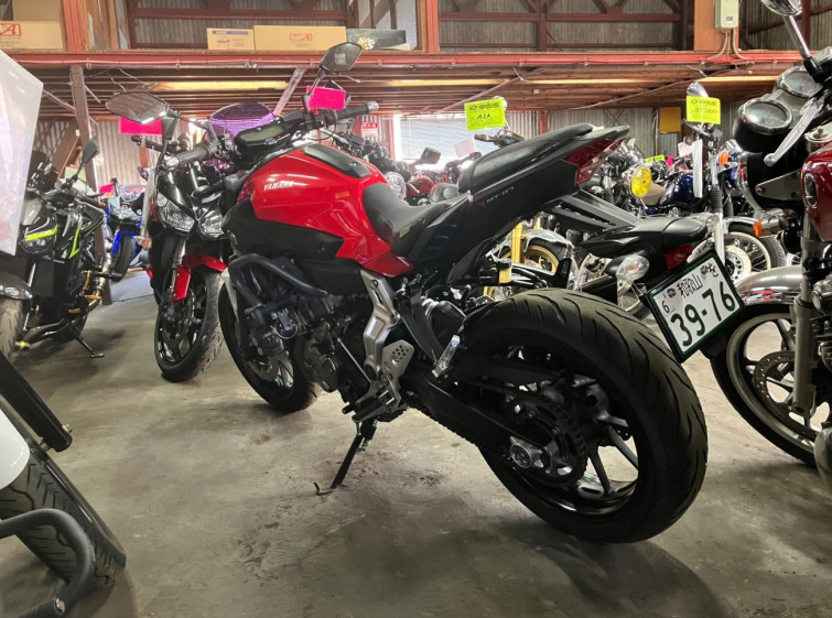 Мотоцикл Yamaha MT-07A с пробегом 32012 km