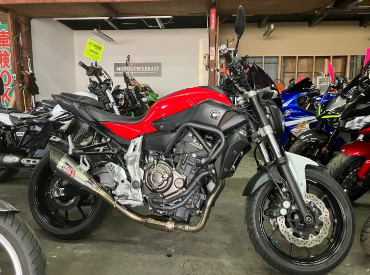 Мотоцикл Yamaha MT-07A с пробегом 32012 km