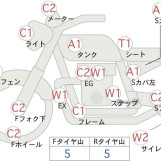 Мотоцикл Kawasaki zephyr 550 з пробігом 43208 km