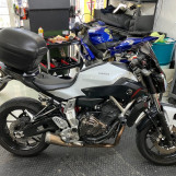 Мотоцикл Yamaha MT-07 с пробегом 43173 km