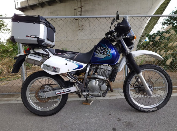 Мотоцикл Suzuki DJEBEL250XC с пробегом 25347 km