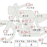 Мотоцикл Honda CB1300SF з пробігом 43593 km