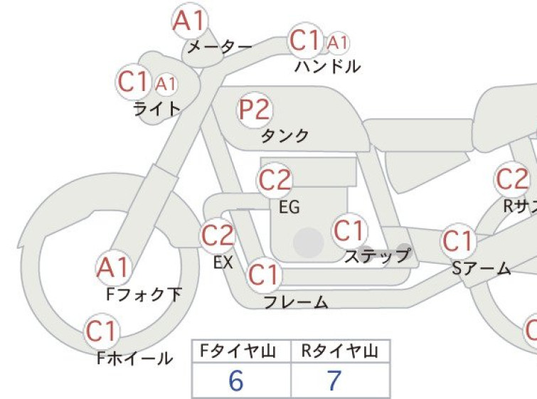 Мотоцикл Kawasaki W400 с пробегом 13044 km