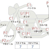 Мотоцикл Honda MAGNA250 с пробегом 22469 km