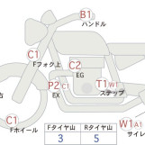 Мотоцикл Kawasaki NINJA250 с пробегом 18797 km