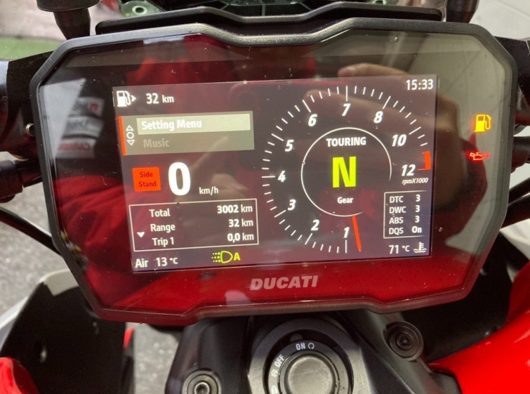 Мотоцикл Ducati DIAVEL з пробігом 3002 km