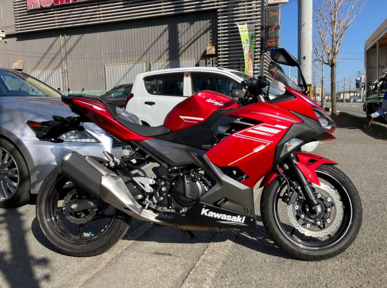 Мотоцикл Kawasaki NINJA250A с пробегом 4138 km