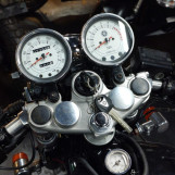 Мотоцикл Yamaha SR400 с пробегом 7755 km