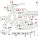 Мотоцикл Kawasaki ZEPHYR750 з пробігом 24656 km