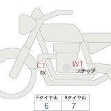 Мотоцикл Honda CL500 с пробегом 6678 km