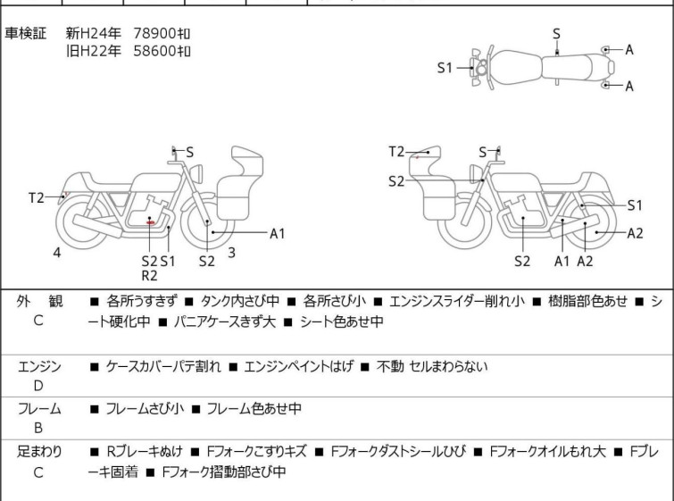 Мотоцикл BMW с пробегом 84422 km